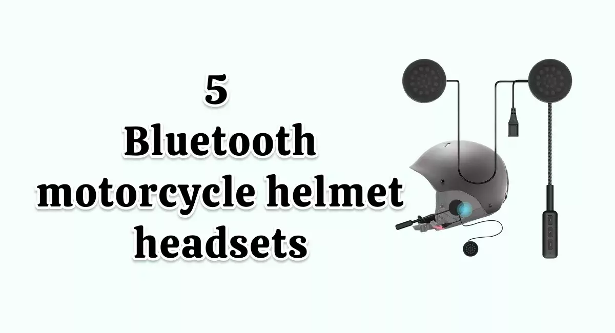 The top five Bluetooth bike helmet headsets